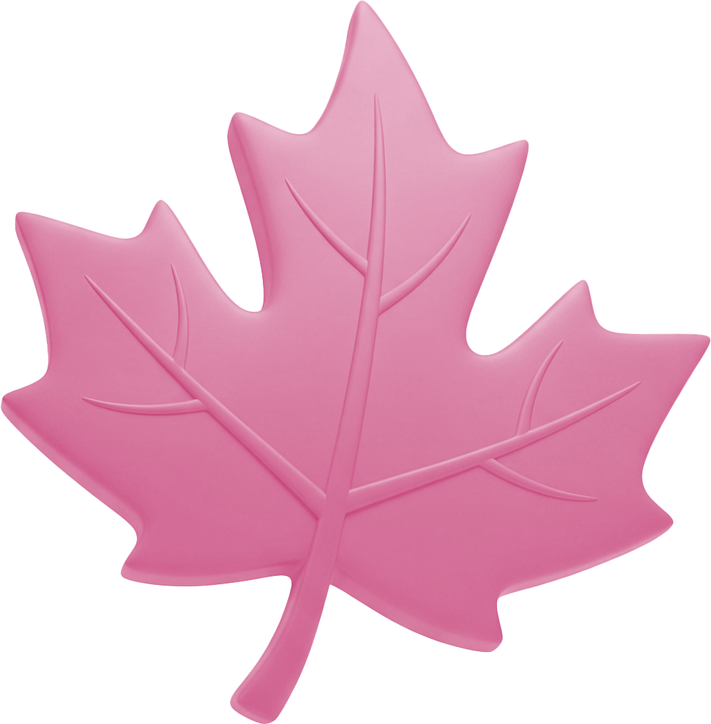 Overlay of Maple Leaves